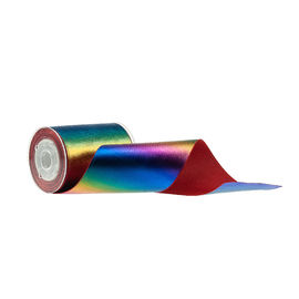 Cinta grosgrain personalizada artículo, cinta de la raya del arco iris de Diy de las diademas para el pelo de los niños