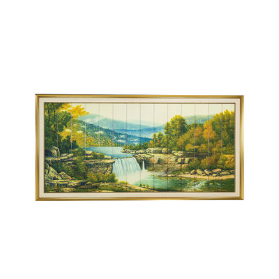 Pinturas de paisaje no desteñibles de la cinta del estilo chino