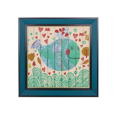 Pinturas animales de la cinta lavable del cuadrado de la decoración del sitio de los niños