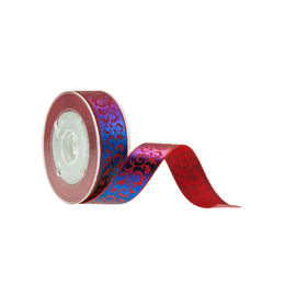 Cinta coloreada arco iris personalizada, cinta grosgrain del poliéster de 13m m