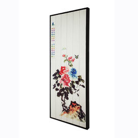 La primavera gruesa de la ejecución florece la pintura, sola decoración de la pintura de pared de la cinta de la cara