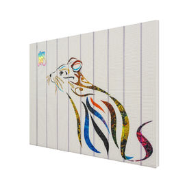 Artes simples de la pared de la rata casera de la decoración, arte caliente especial de la cinta del efecto visual