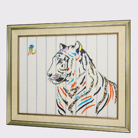 Arte chino del zodiaco del tigre libre del gancho, pinturas durables de Diy para la decoración casera