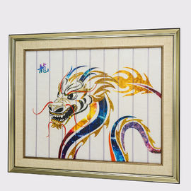 Ilustraciones chinas del zodiaco del dragón, pinturas decorativas enmarcadas para la sala de estar