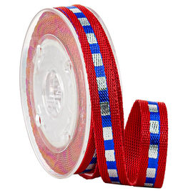 Cinta roja estrecha de las correas de la impresión del poliéster el 10MM