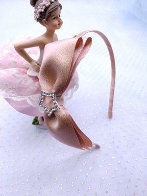 Moda Champán 6&quot; diademas para el pelo de los niños con los clips fijados para los regalos de cumpleaños
