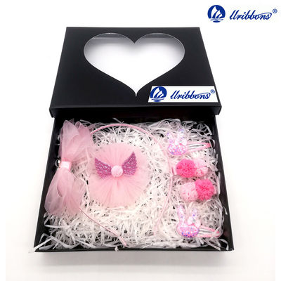 Vendas lindas de Angel Pattern Lace Fabric 6pcs/Set para las muchachas