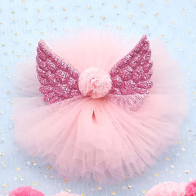 Vendas lindas de Angel Pattern Lace Fabric 6pcs/Set para las muchachas