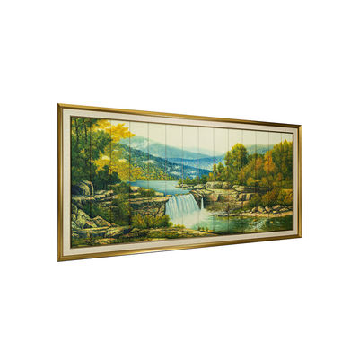Pinturas de paisaje no desteñibles de la cinta del estilo chino