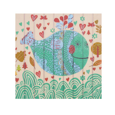 Pinturas animales de la cinta lavable del cuadrado de la decoración del sitio de los niños
