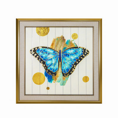Pinturas animales de la mariposa linda amistosa de la cinta de Eco