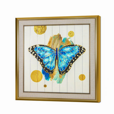 Pinturas animales de la mariposa linda amistosa de la cinta de Eco